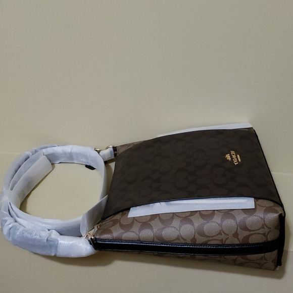 Coach Handbag Black Marlon HB - Picture 3 of 4